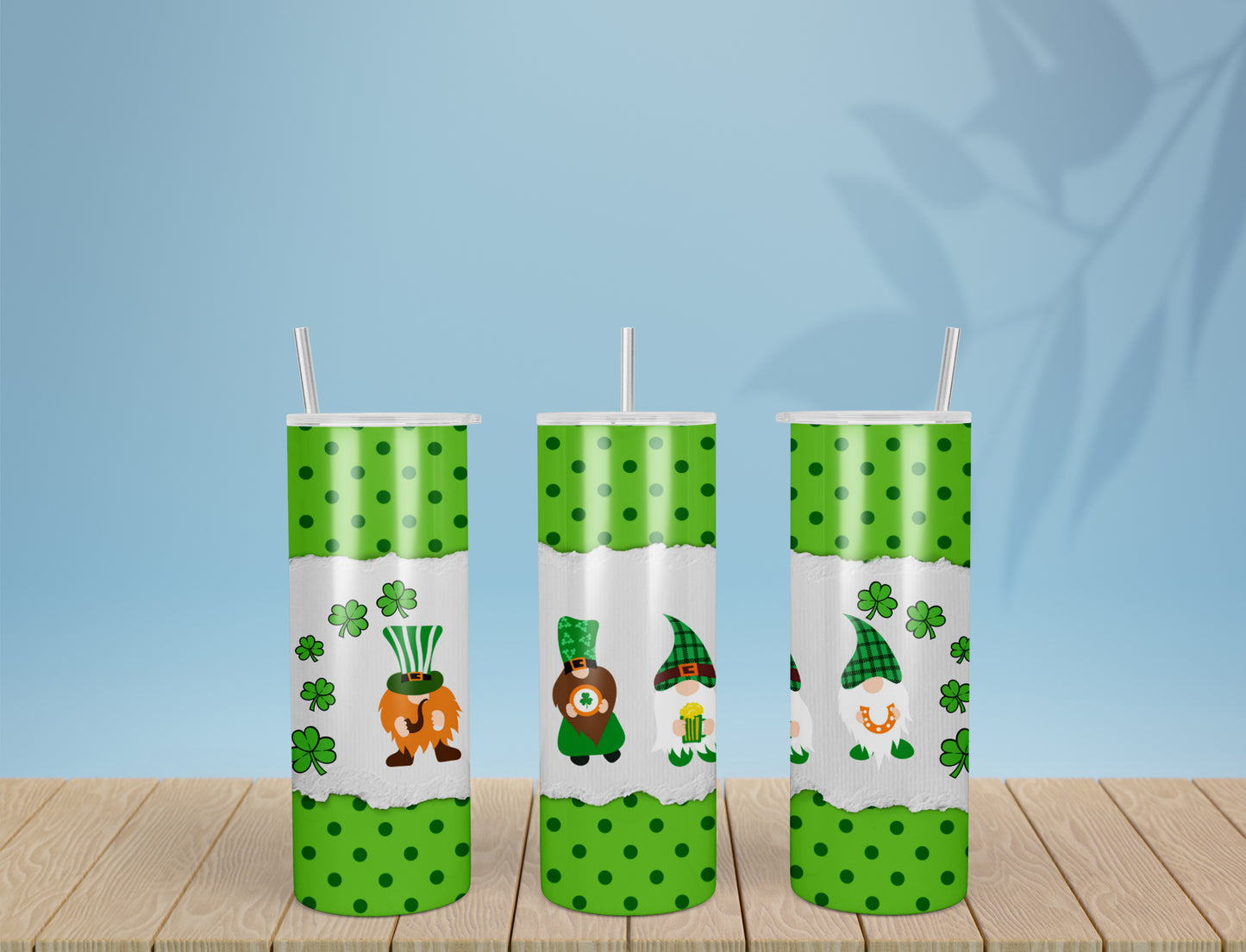 Green Gnomes Tumbler