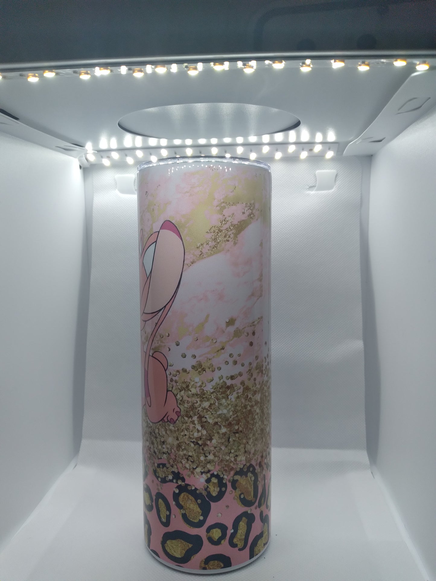 MR. & MRS. Stitch skinny Tumbler