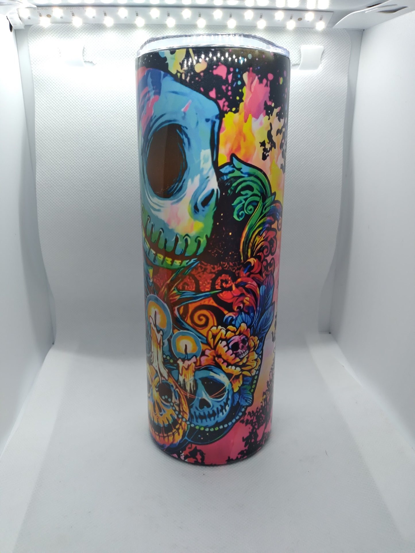jack skeleton skinny Tumbler