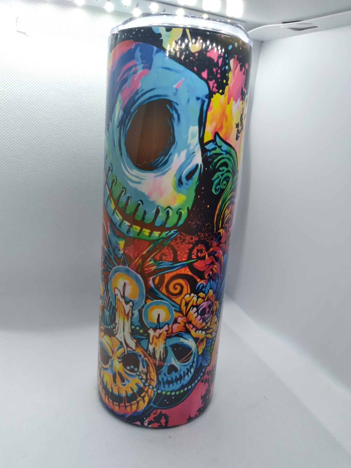 jack skeleton skinny Tumbler