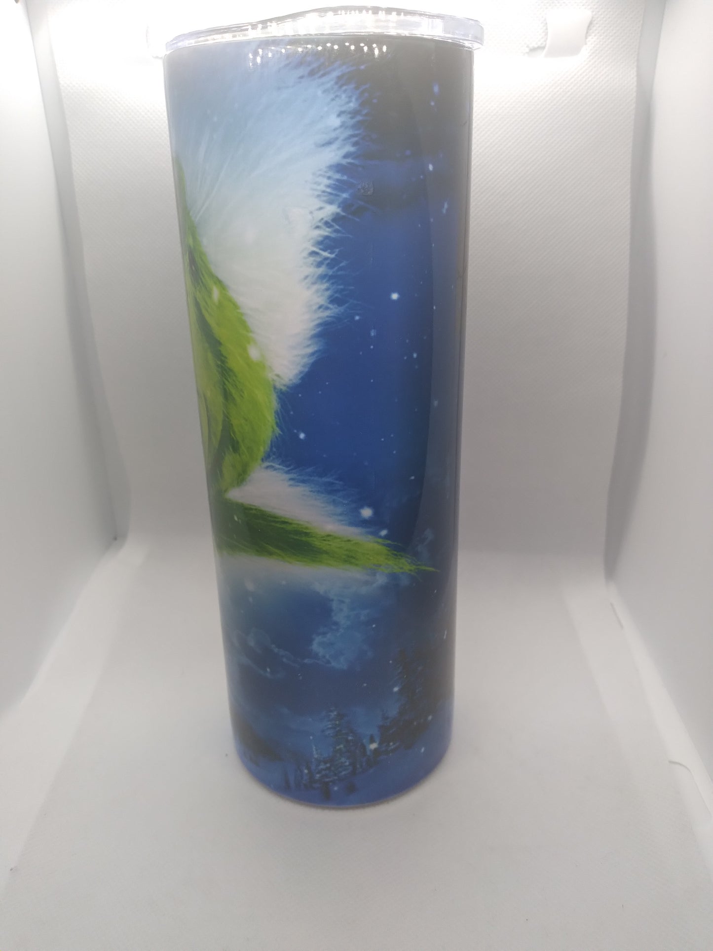 icy grinch skinny tumbler