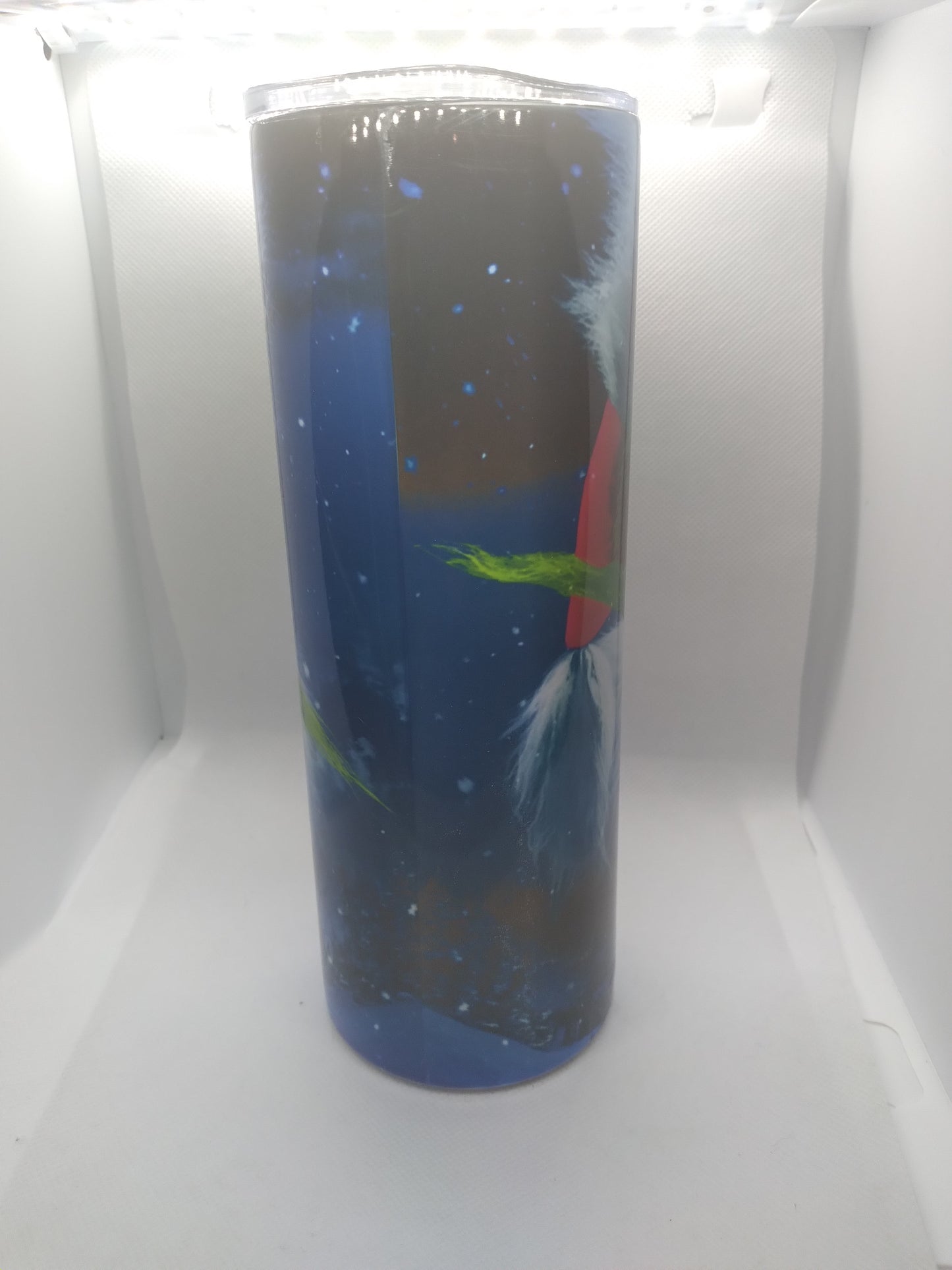 icy grinch skinny tumbler