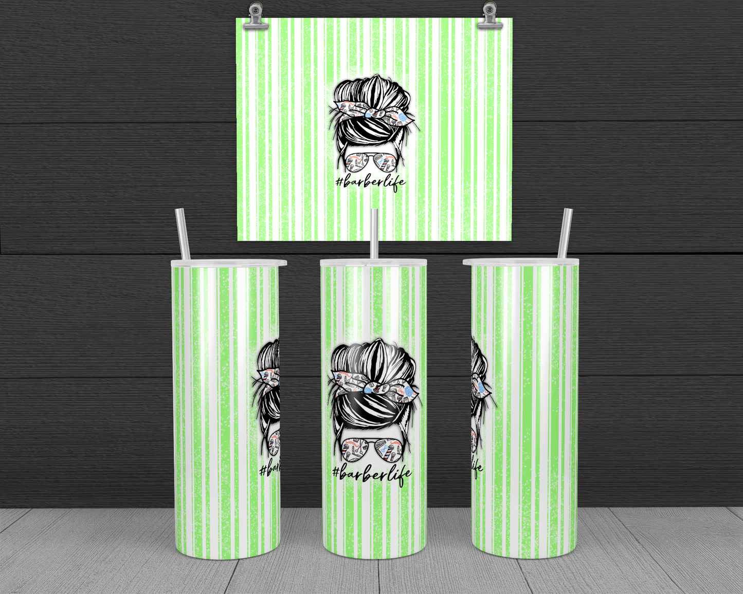 Hair Stylist 20oz Tumbler Customized