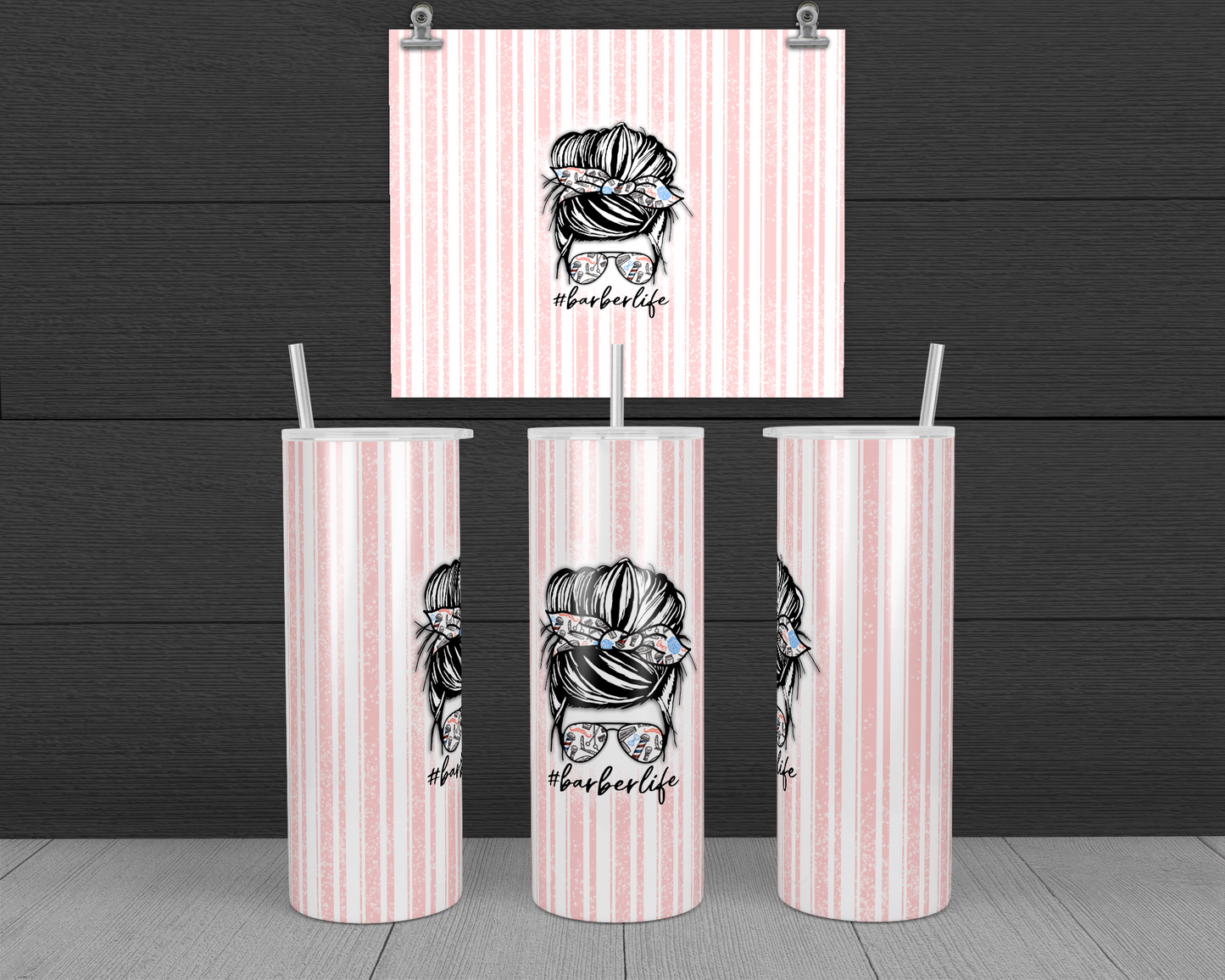 Hair Stylist 20oz Tumbler Customized