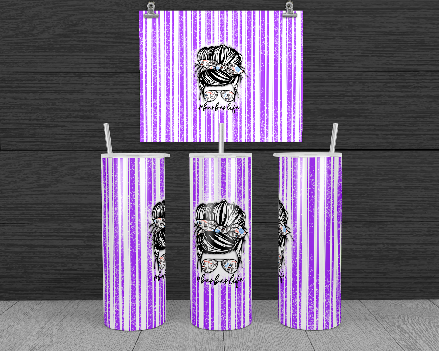 Hair Stylist 20oz Tumbler Customized