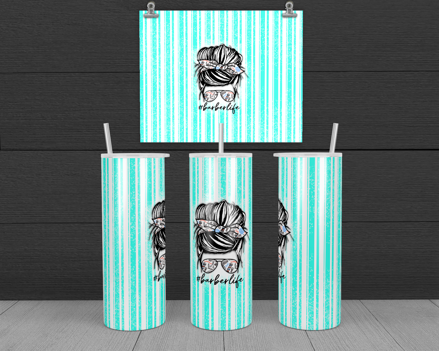 Hair Stylist 20oz Tumbler Customized