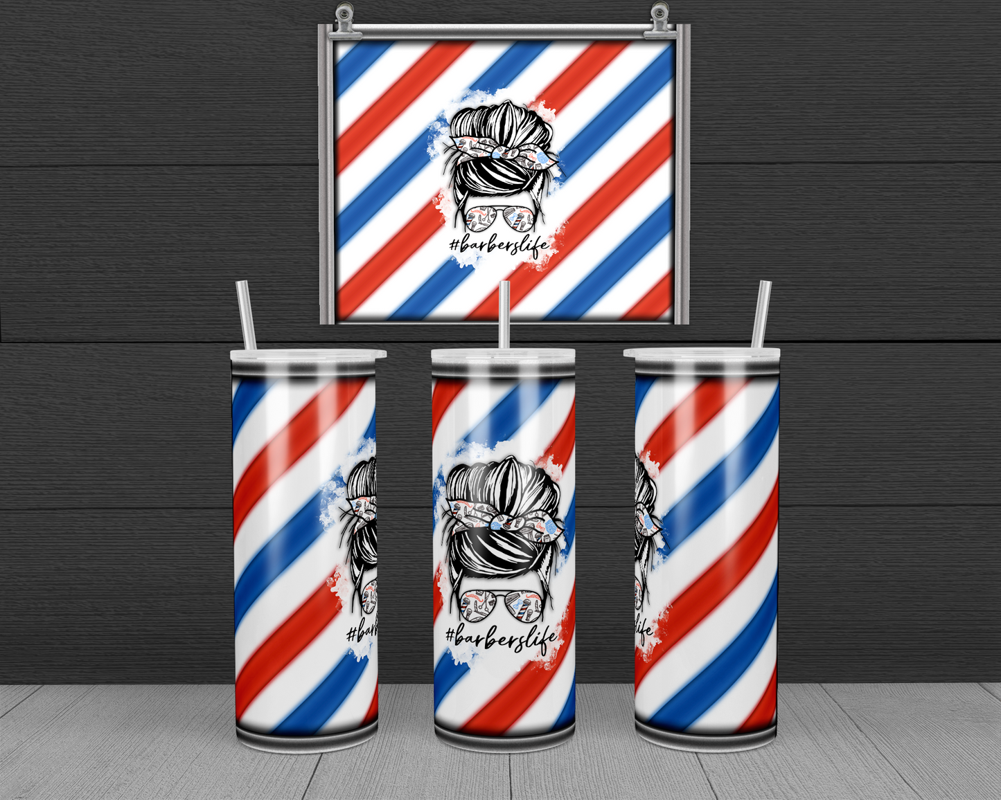 Hair Stylist 20oz Tumbler Customized