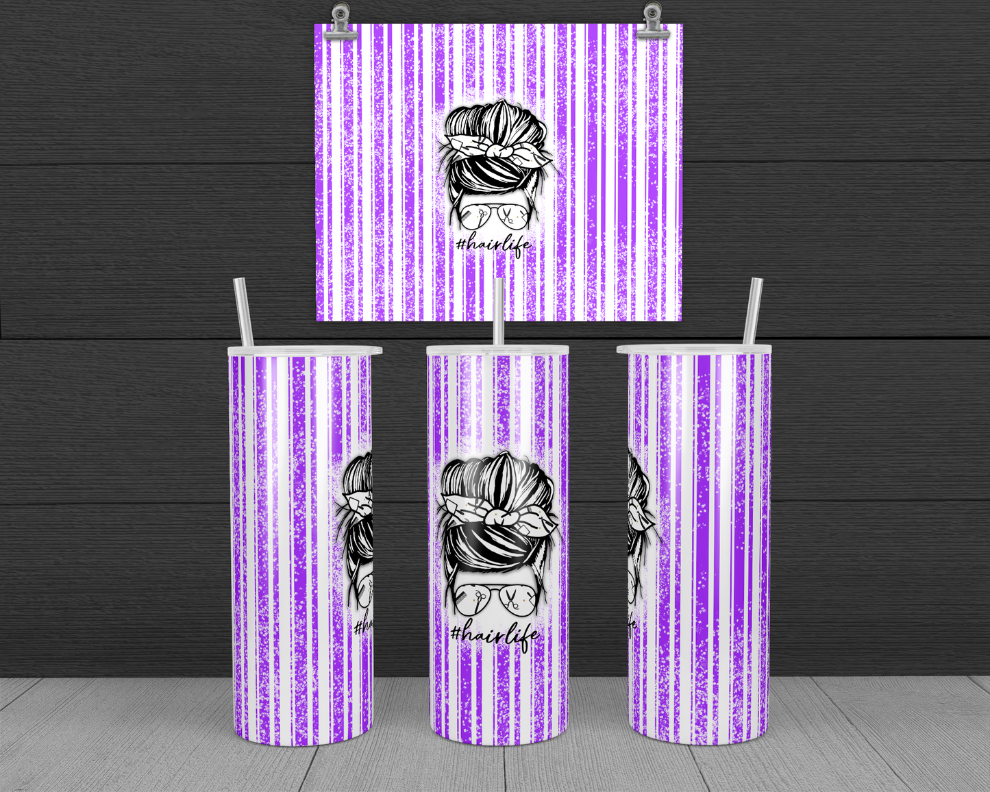 Hair Stylist 20oz Tumbler Customized