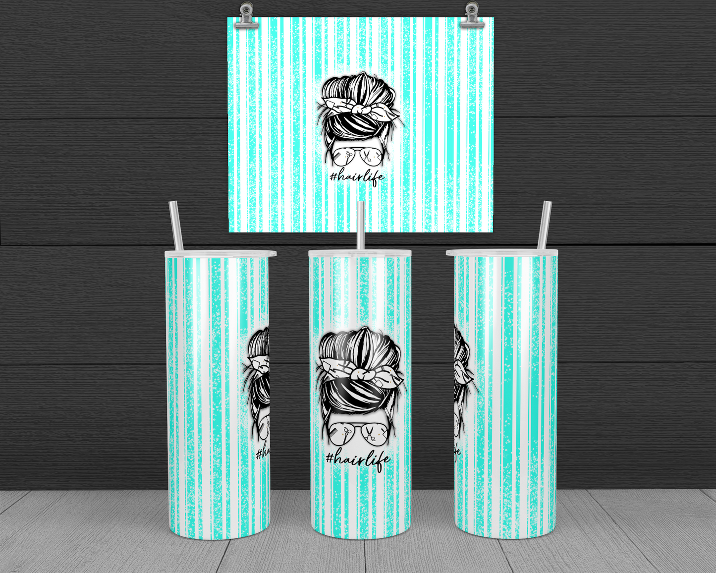Hair Stylist 20oz Tumbler Customized