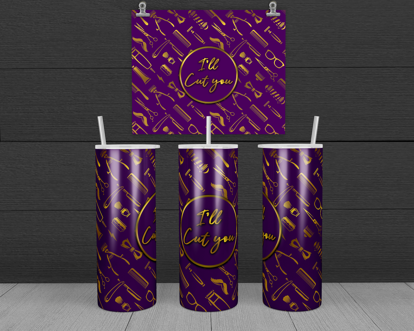 Hair Stylist 20oz Tumbler Customized