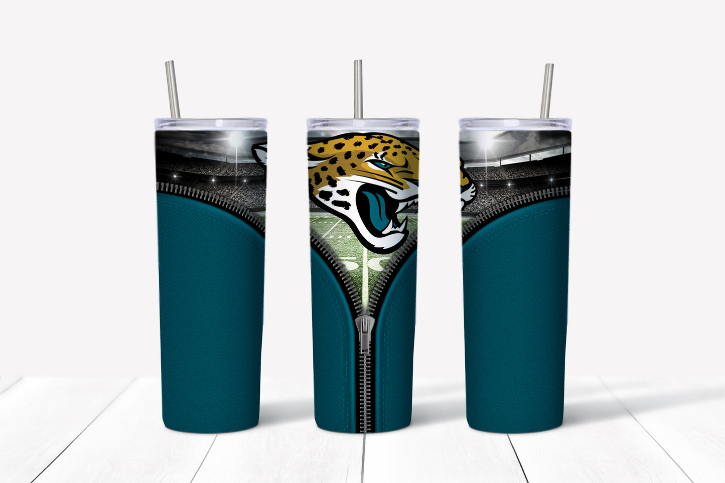 Jacksonville skinny Tumbler