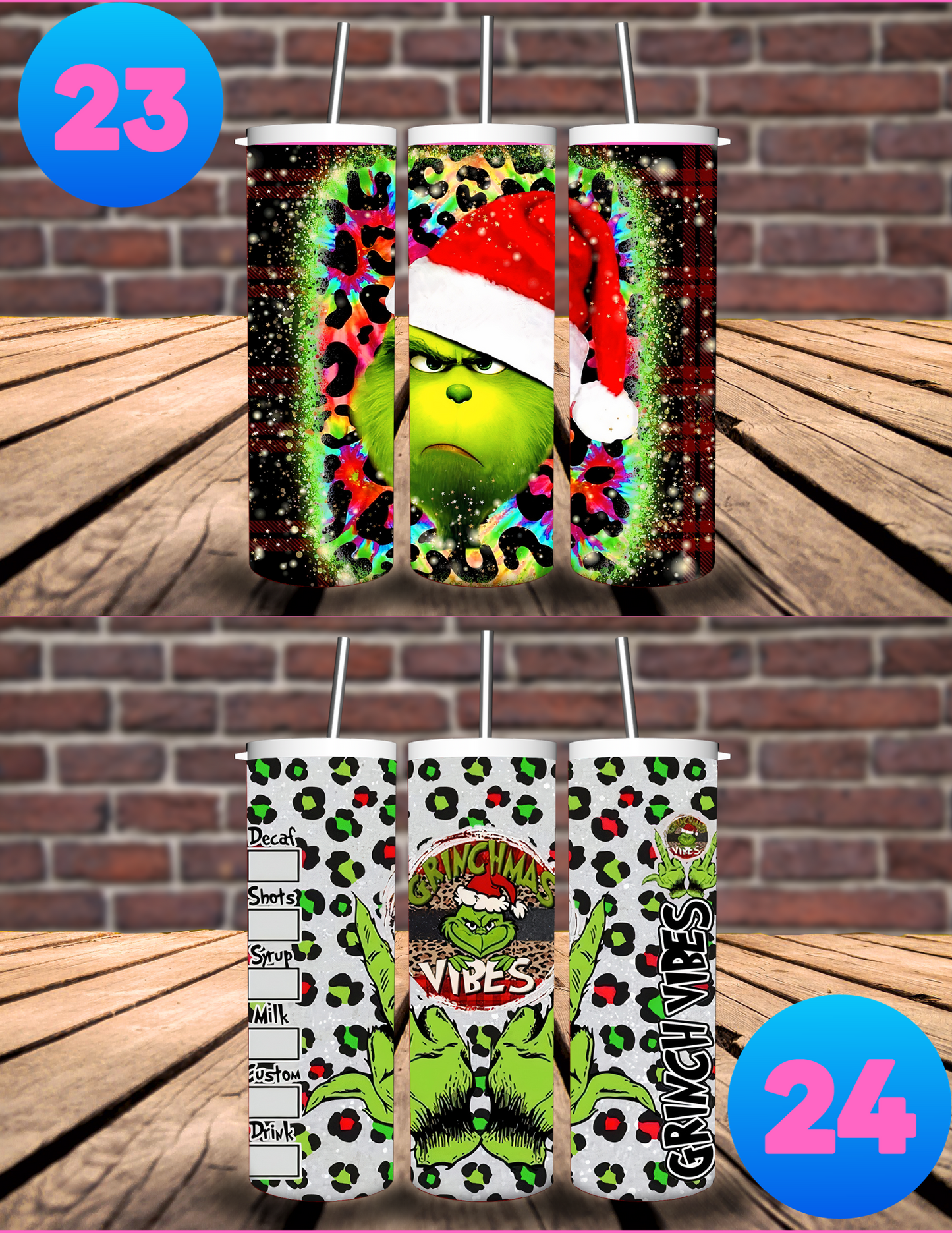 Christmas Tumblers