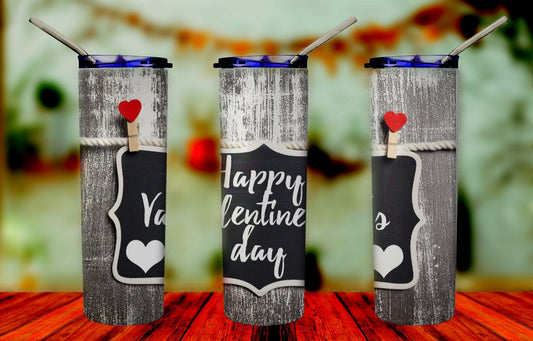 Happy valentines day 20oz tumbler