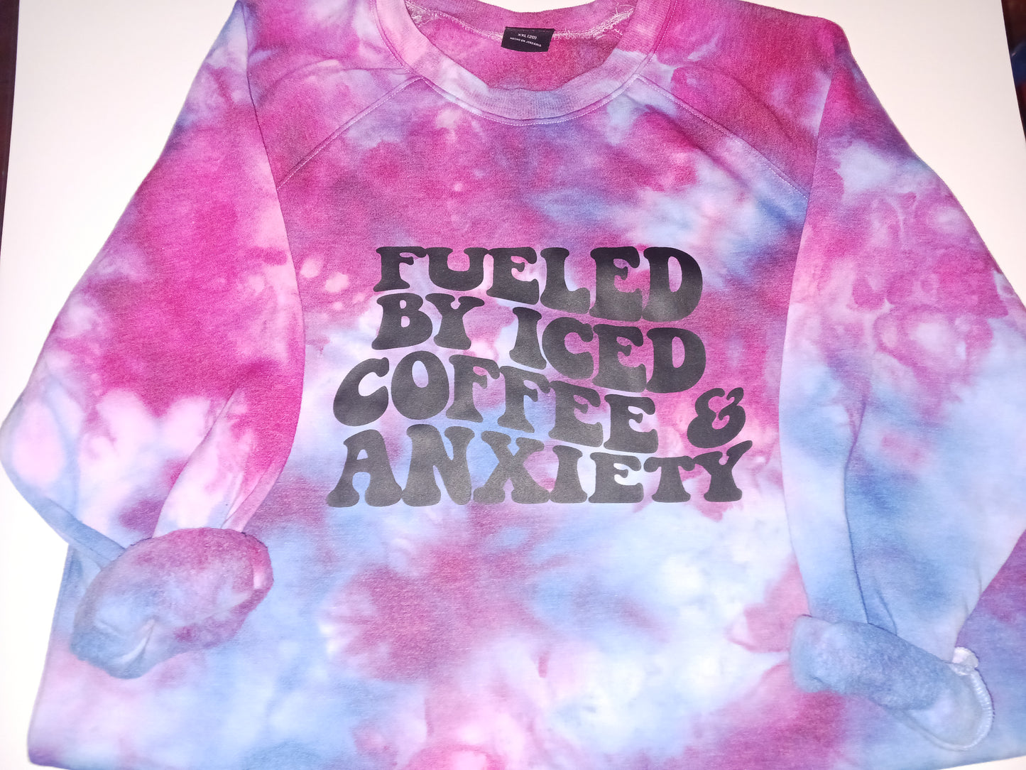 Filled with coffee tie dye Sweatsuit