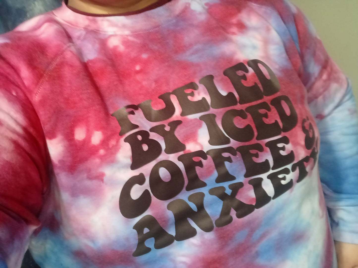 Filled with coffee tie dye Sweatsuit