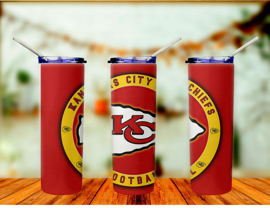 Kansas City skinny Tumbler