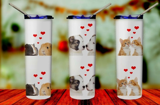 Puppy love 20oz tumbler